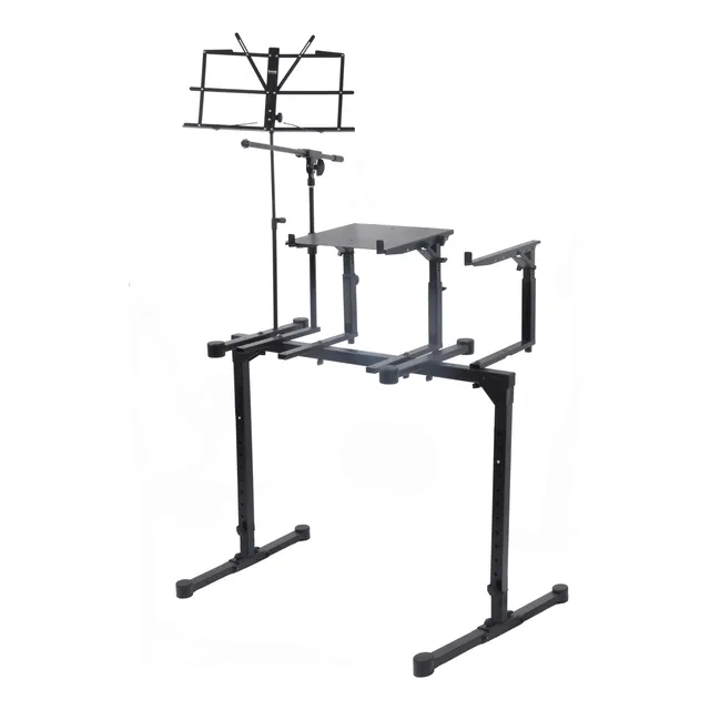 Suporte Mesa P/teclado Yamaha C/estante Partitura,microfone
