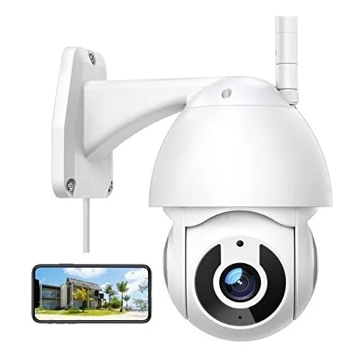 Cámara Seguridad Hd Robotica Wifi Vigila Celular Exteriores