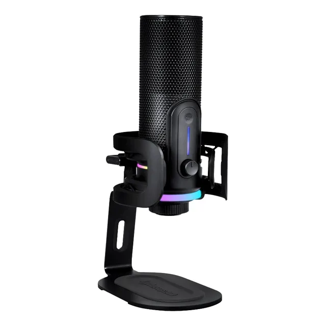Micrófono Streamplify Mic Pro Condensador Rgb 24bit Usb-c