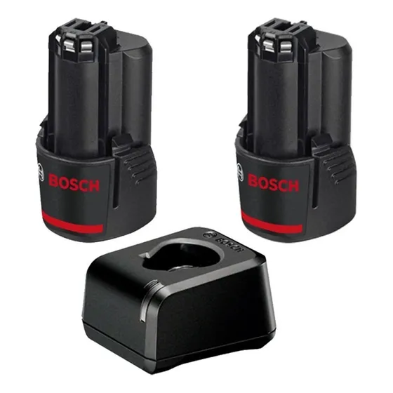 Cargador 12v + 2 Baterías 2ah Gal12v-20 Bosch 