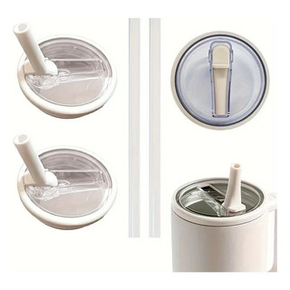 Accesorio Tapa Vaso Quencher 40 Oz Antiderrame Con Sorbete Accesorio Tapa Vaso Quencher 40 Oz Antiderrame Con Sorbete