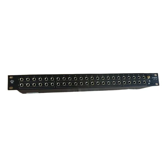 Patchbay Bluetooth 1/4  Trs Black Lion Audio Pbr Trs-bt