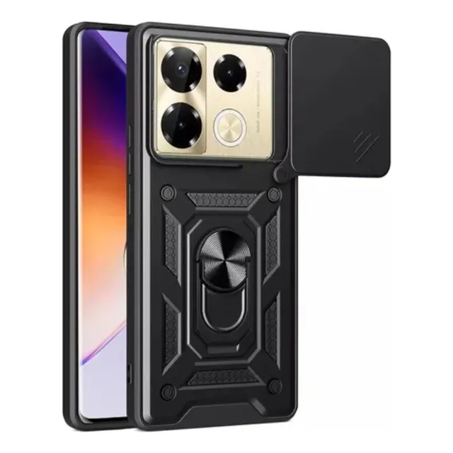 Funda Para Infinix Note 40 Pro 4g Reforzada Con Anillo