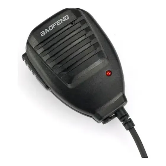 Microfono Mano Altavoz Radio Walkie Talkie Baofeng