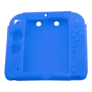 Funda Silicon Compatible Con Nintendo 2ds Azul Funda Silicon Compatible Con Nintendo 2ds Azul
