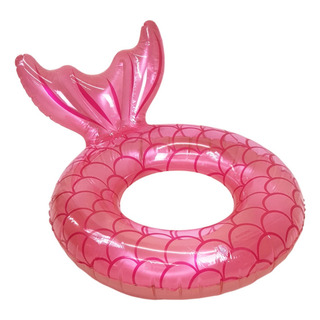 Salvavidas Inflable Cola De Sirena, Juguete De Alberca 74 Cm Salvavidas Inflable Cola De Sirena, Juguete De Alberca 74 Cm