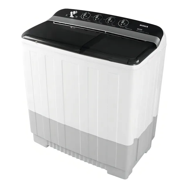 Lavadora Winia 2 Tinas Dwm-k523pb 26 Kg Blanca Color Blanco