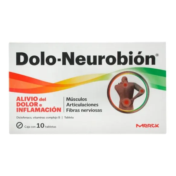 Dolo Neurobión 50 Mg Caja Con 10 Tabletas