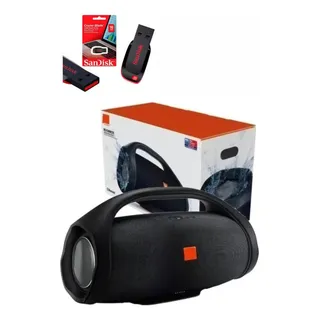 Caixa De Som Boombox Potente 35cm PortĂĄtil + Pendrive Brinde Caixa De Som Boombox Potente 35cm PortĂĄtil + Pendrive Brinde