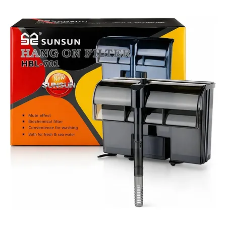 Filtro Externo Sunsun Hbl-701 600l/h 8w P Aquários Até 120 L