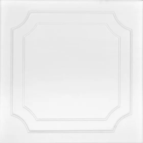 Placa Techo Revestimiento Poliestireno Anti Hongos Decofan