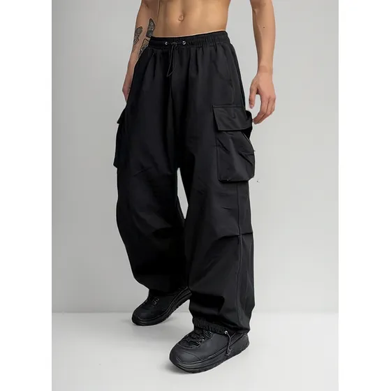 2025 Pantalones Anchos Sueltos De Cintura Alta Y2k For