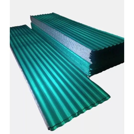 Lámina Acerolit Verde 6 Mts X 0.83 Vencor
