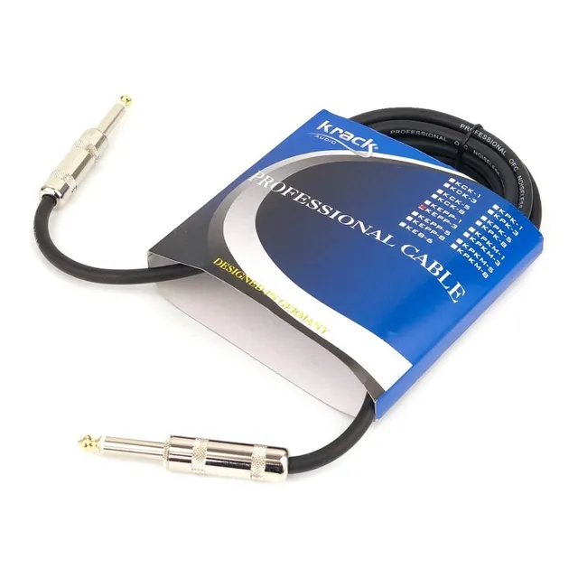 Cable Para Instrumento Krack Profesional 6.3mm A 6.3mm 3 Mts