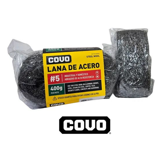 Lana De Acero #5 400 Gramos Covo