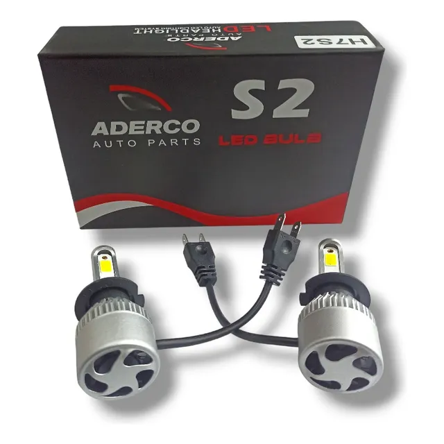Luces Led S2 Aderco Conector H7 Carro 
