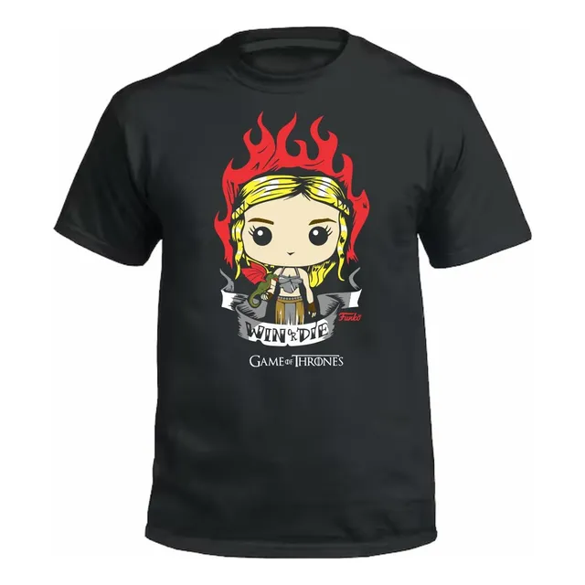 Remera Funkos - Algodon 100% Game Of Thrones Personajes