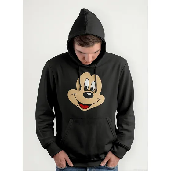 Polera Capucha Mickey Mouse D0260