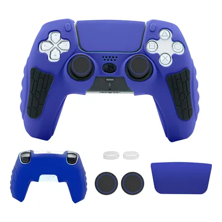 Funda De Silicona Para Mando Ps5 Con Tapas De Agarre Para El