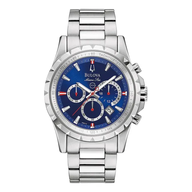 Reloj Bulova Marine Star Inox Para Caballero