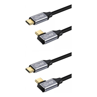 Usb C Cable De Extensión Usb 3.1 De 100 W En Ángulo De 90 Usb C Cable De Extensión Usb 3.1 De 100 W En Ángulo De 90