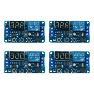4 Pzs Temporizador Digital Timer 12v Programable 999 Minutos 4 Pzs Temporizador Digital Timer 12v Programable 999 Minutos