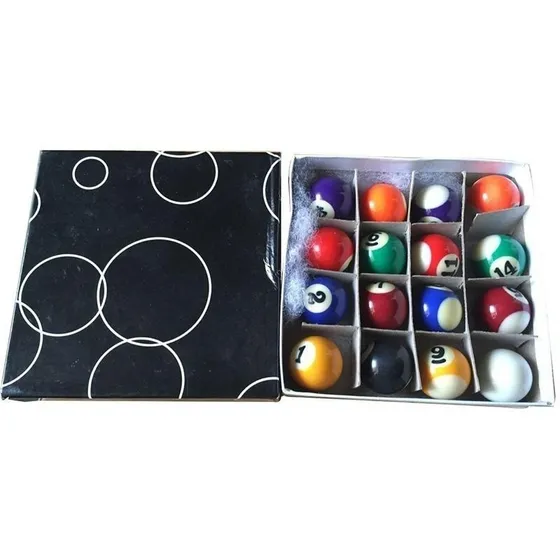 Juego De Bolas De Pool  48 Mm En Caja Nuevo