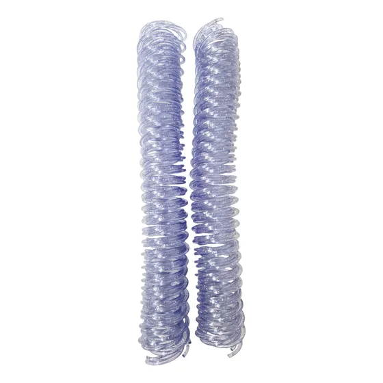 Espirales Para Libretas 10 Pzs 22mm O 3/4 Glitter