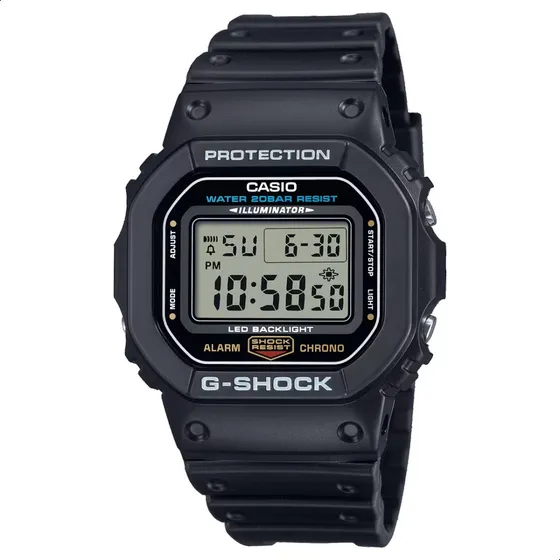 Relógio Masculino Casio G-shock Preto Dw-5600ue-1vdf
