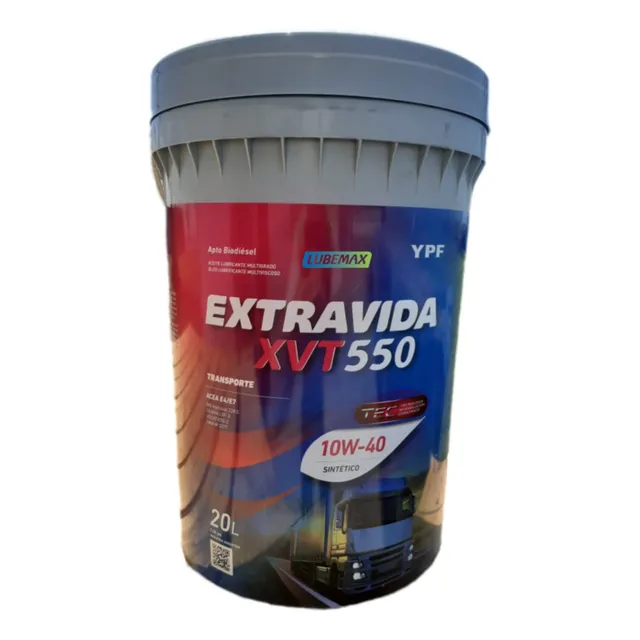 Aceite Ypf Extravida Xvt 550 X 20 Lts. (ex Extravida Xv 500)