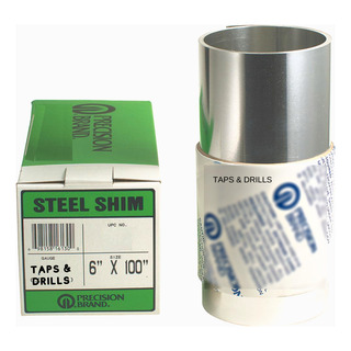 Rollo De Laina De Acero Calibre 0.006 (.152 Mm), 6x100 PuLG Rollo De Laina De Acero Calibre 0.006 (.152 Mm), 6x100 PuLG