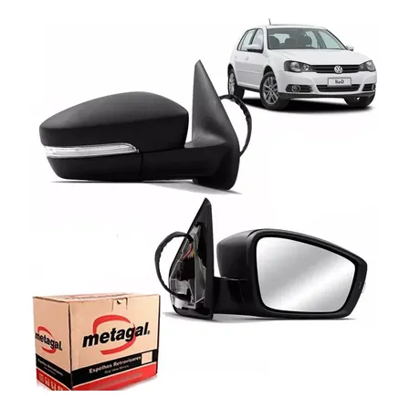 Retrovisor Golf Ano 2012 2013 2014 Direito Original Metagal