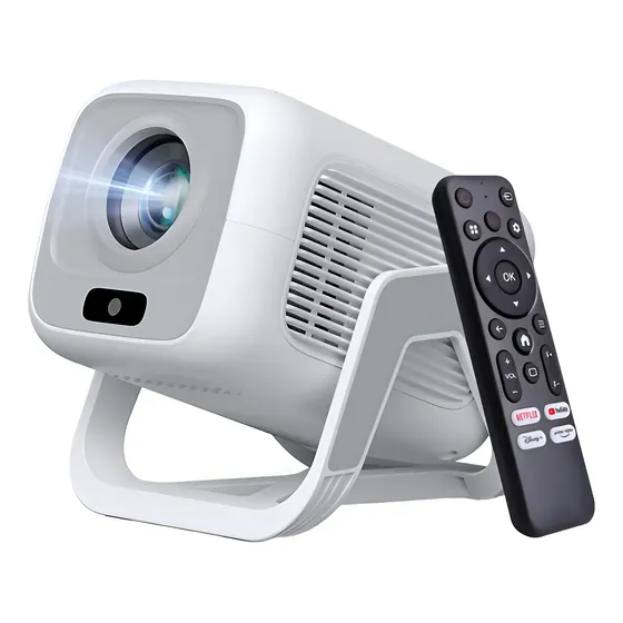 Mini Projetor Bettdow AC1066 Full HD 1080P 120'' Android 13 Wi-Fi Bluetooth
