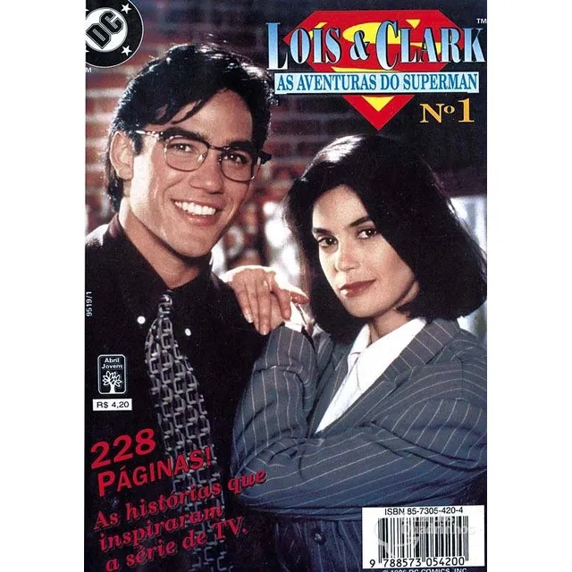 Livro Hq Lois & Clark - As Aventuras Do Superman Vol. 1 - John Byrne E Outros [1996]