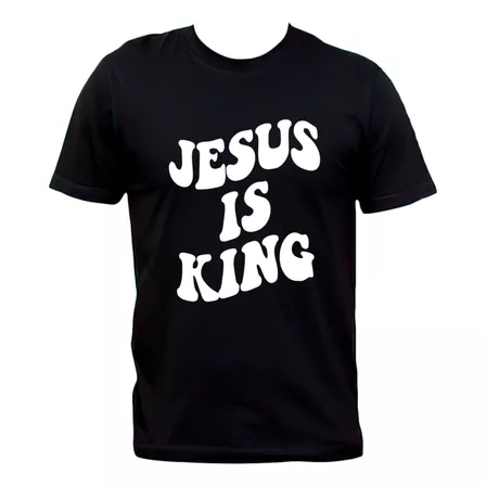 Remera Jesus Is King Kanye West Jesucristo 100% Algodón