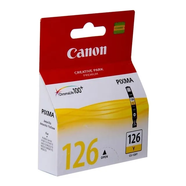 Tinta Canon  Cli-126y Amarilla