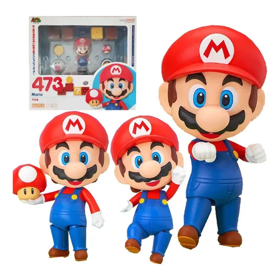 473 Juguetes Modelo De Figuras De Acción De Super Mario Bros