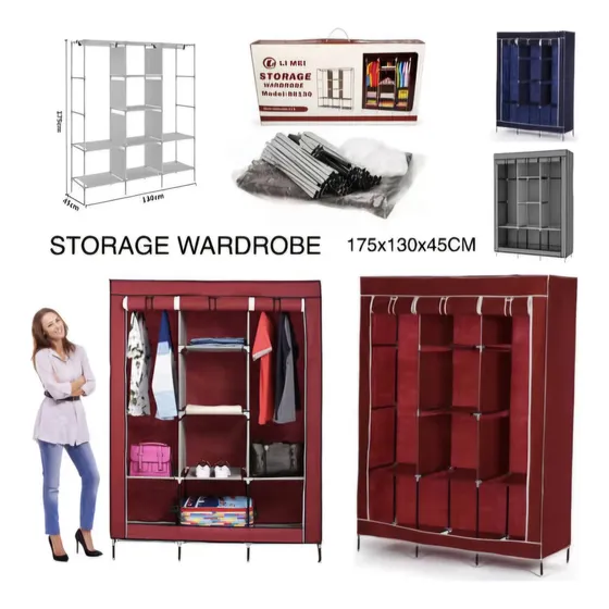 Closet Armable Grande Organizador Portátil Multifuncional