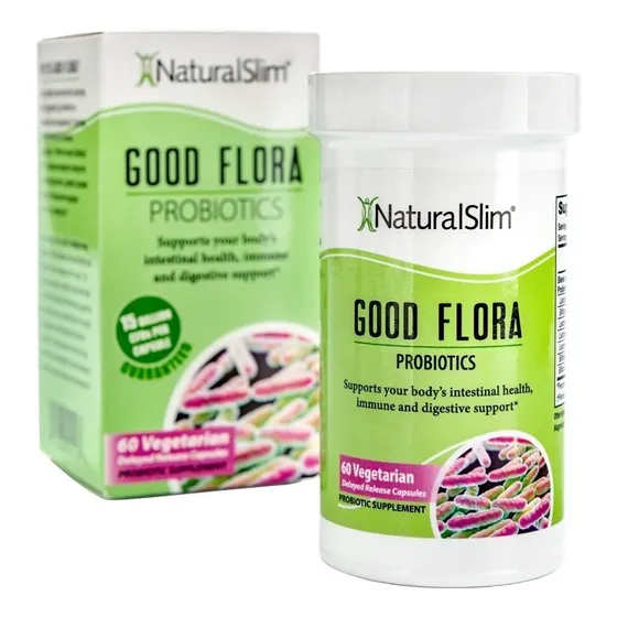 Good Flora Probioticos Natural Slim 60 Caps