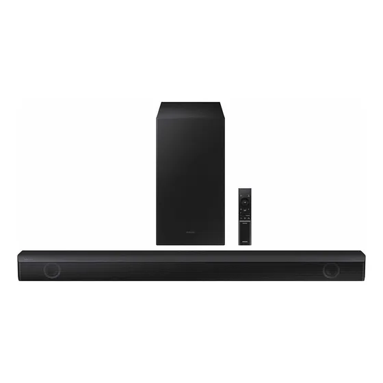 Soundbar Samsung Hw-b550 Bluetooth E Subwoofer Sem Fio Cor Preto 110V/220V