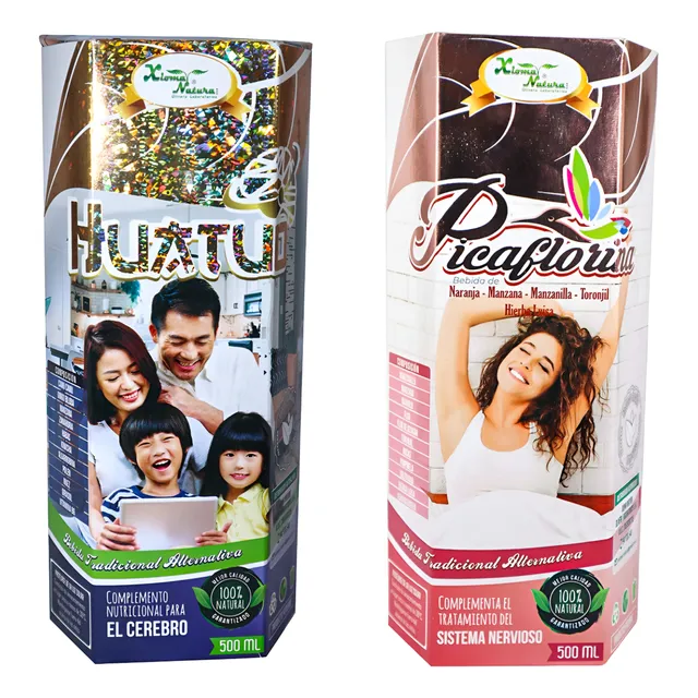 2 X 70 Soles | Huatuo + Picaflorina, Anti Estres Y Ansiedad