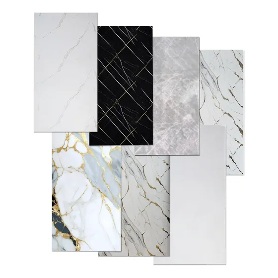 Revestimiento Pared Adhesivo Simil Marmol 2.44 X 1.22 M