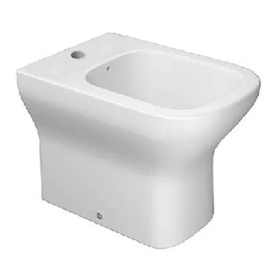 Bidet Baño Loza Monocomando Sanitarios Blanco Deca Axi Envio