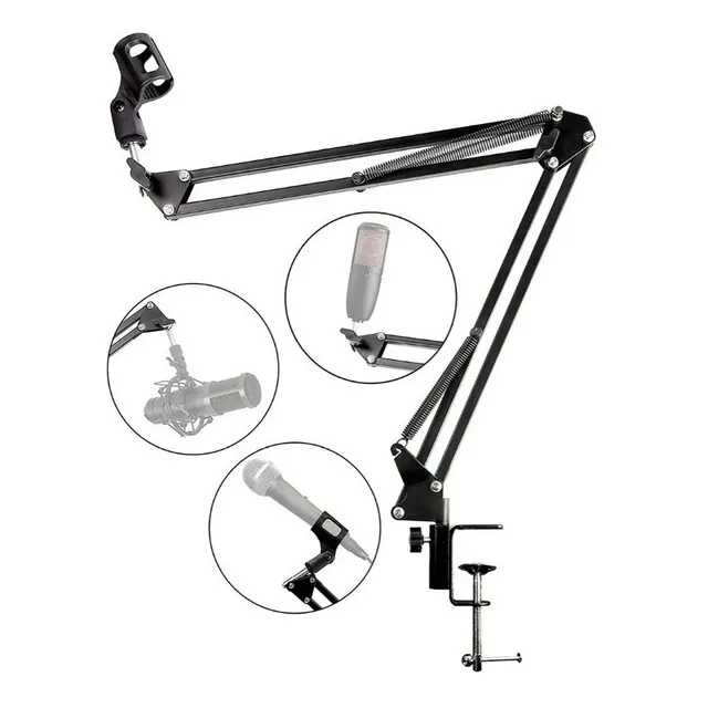 Suporte Pedestal Mesa Knup Microfone Condensador ArticulĂĄvel Suporte Pedestal Mesa Knup Microfone Condensador ArticulĂĄvel