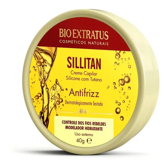 Pomada Creme Antifrizz Bio Extratus Sillitan 40g Oficial