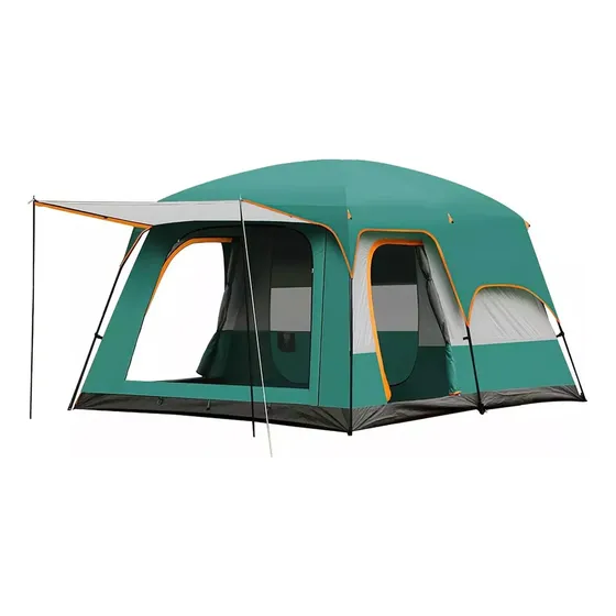 Carpa 8 Personas Con 2 Habitáculones Gran Espacio 2,6x3,8x2m