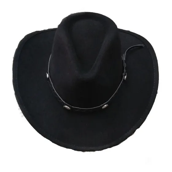 Sombrero Montana Troya En Fieltro Tipo Vaquero