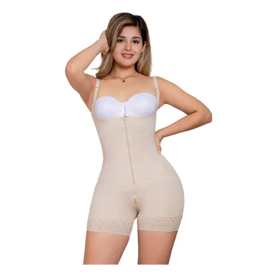 Faja Colombiana Con Encaje Siliconado - Glúteos - Wisconsin