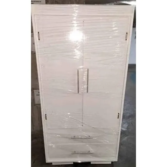 Escaparate Madera Y Mdf  2 Puertas Y Gavetas