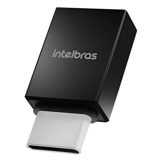 Adaptador De Usb-a Para Usb-c Intelbras Adi 20